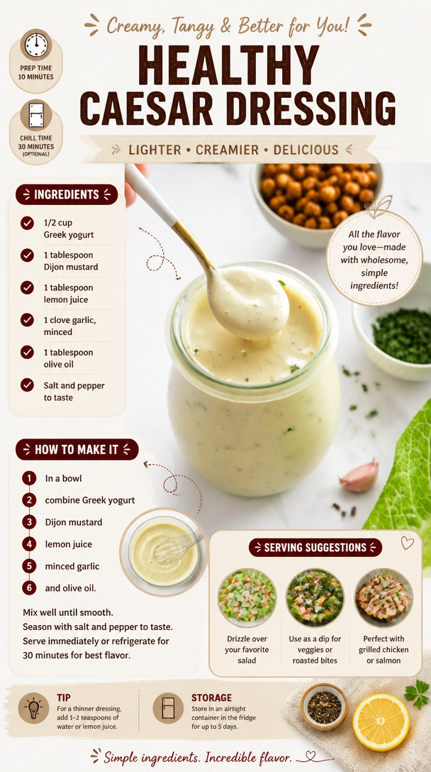 Healthy Caesar Dressing