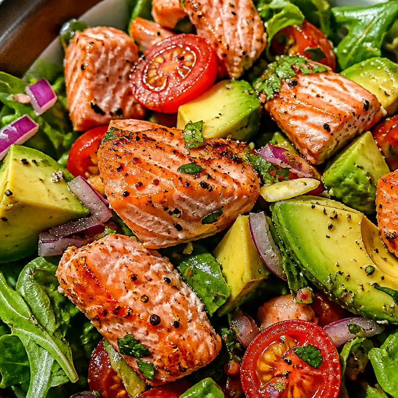 Salmon and Avocado Salad