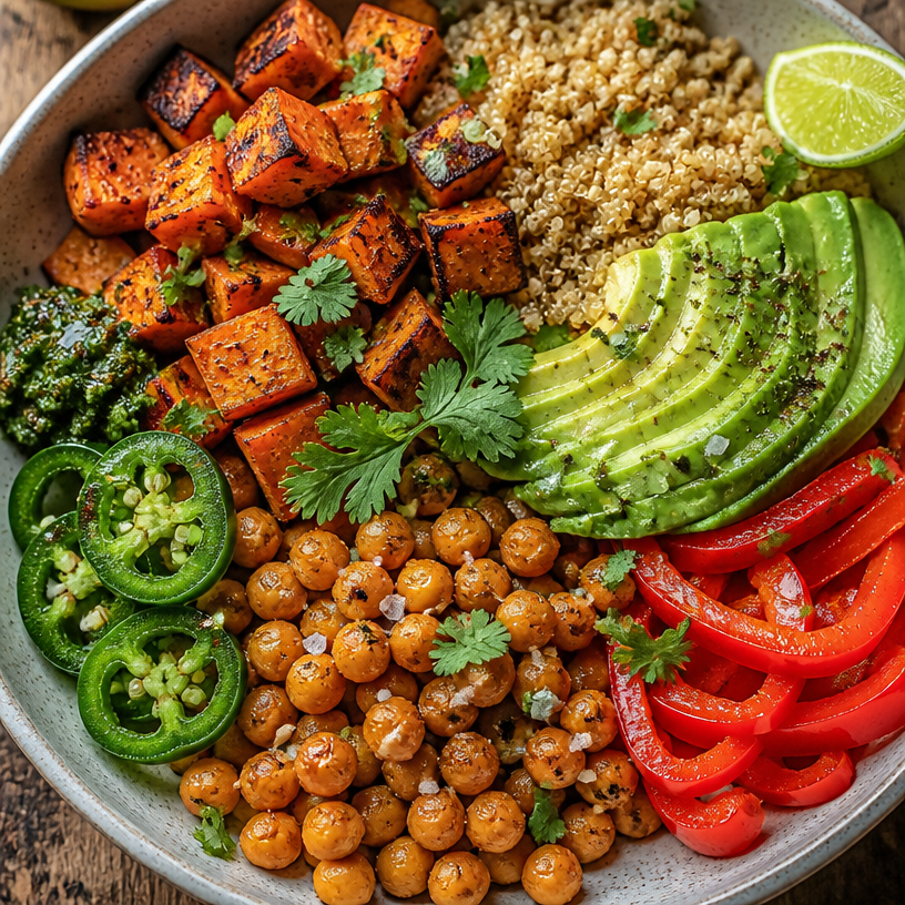 Sweet Potato Buddha Bowl