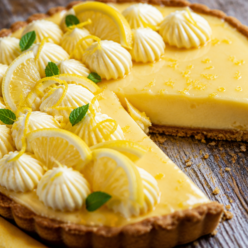 Tarte au Mascarpone au Citron
