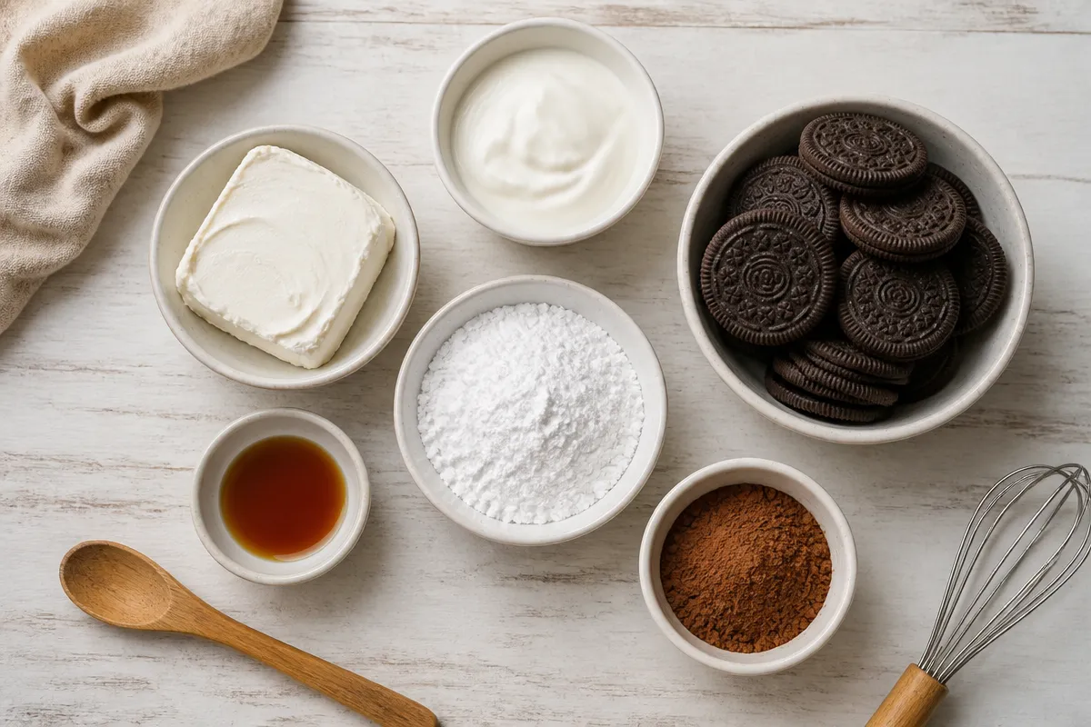 No-Bake Oreo Cheesecake Bites