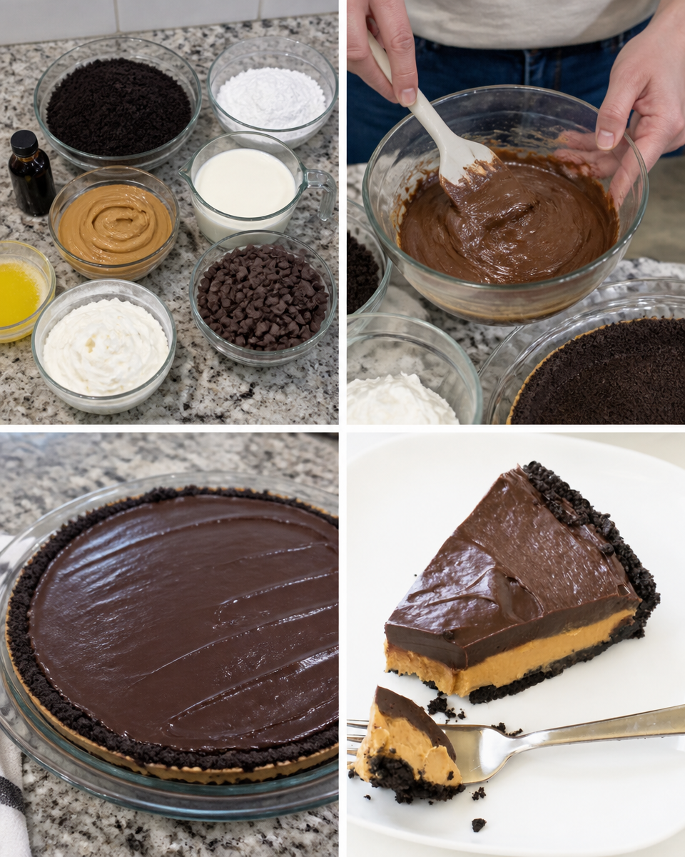 Chocolate Peanut Butter Pie