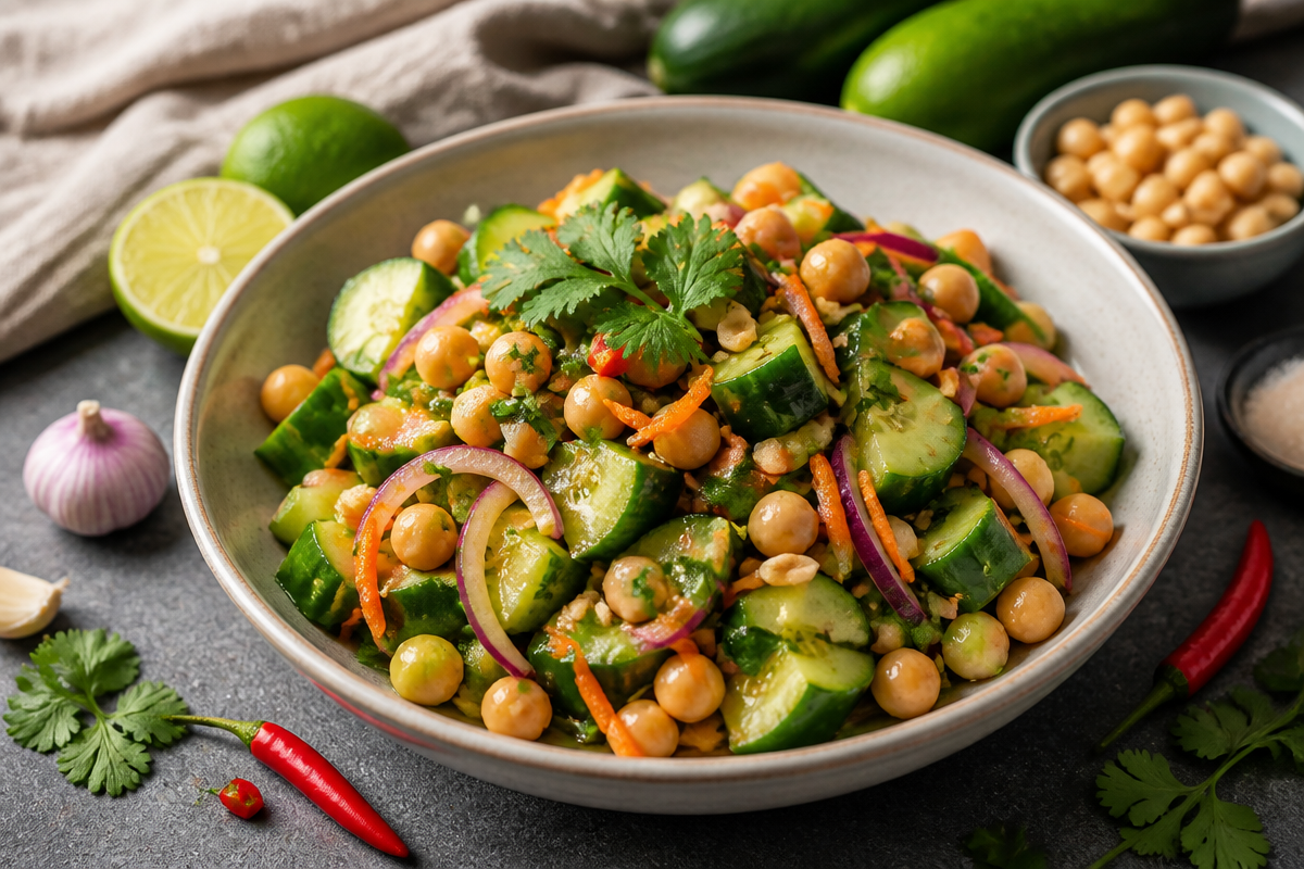 Thai Cucumber Salad with Crunchy Peanuts 26 Thai Cucumber Salad with Crunchy Peanuts
