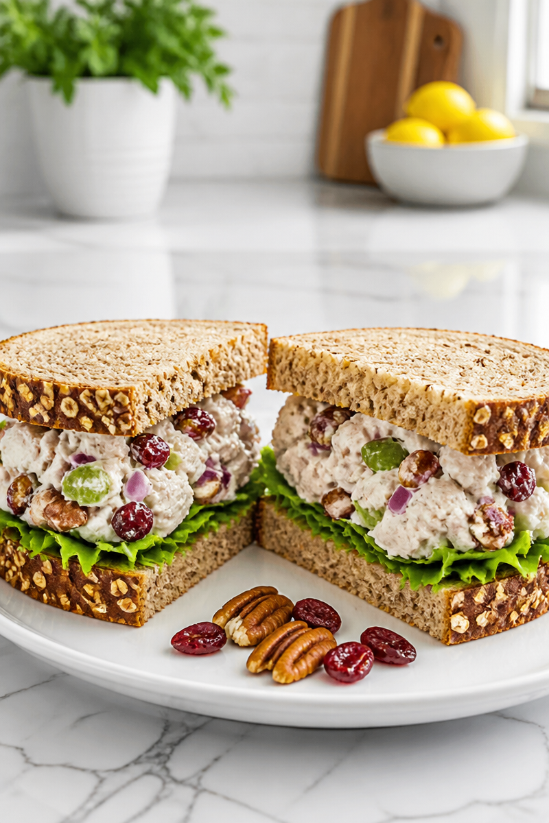 Greek Yogurt Chicken Salad Sandwich