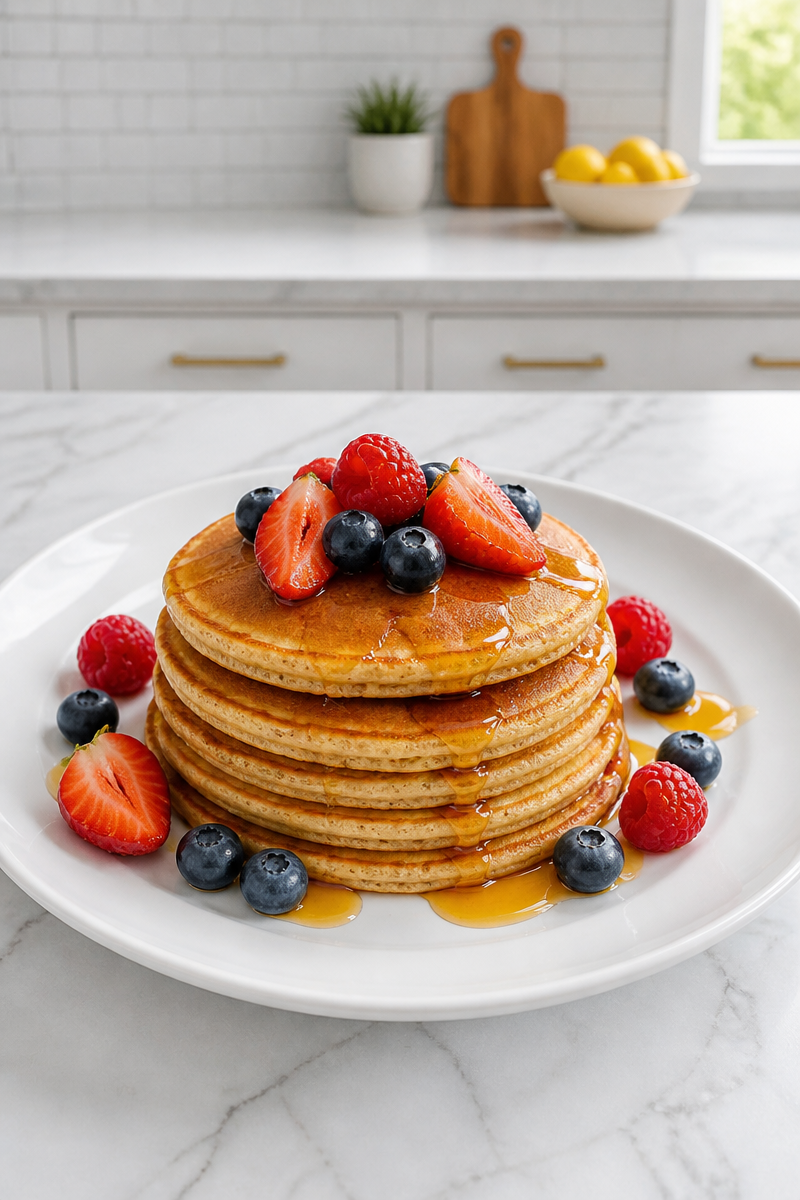High Protein Cottage Cheese Pancake