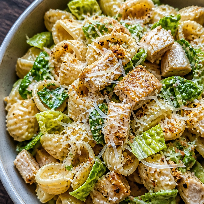 Chicken Caesar Pasta Salad