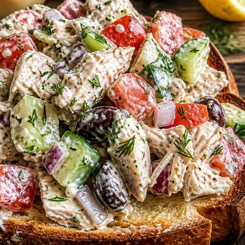 Greek Chicken Salad
