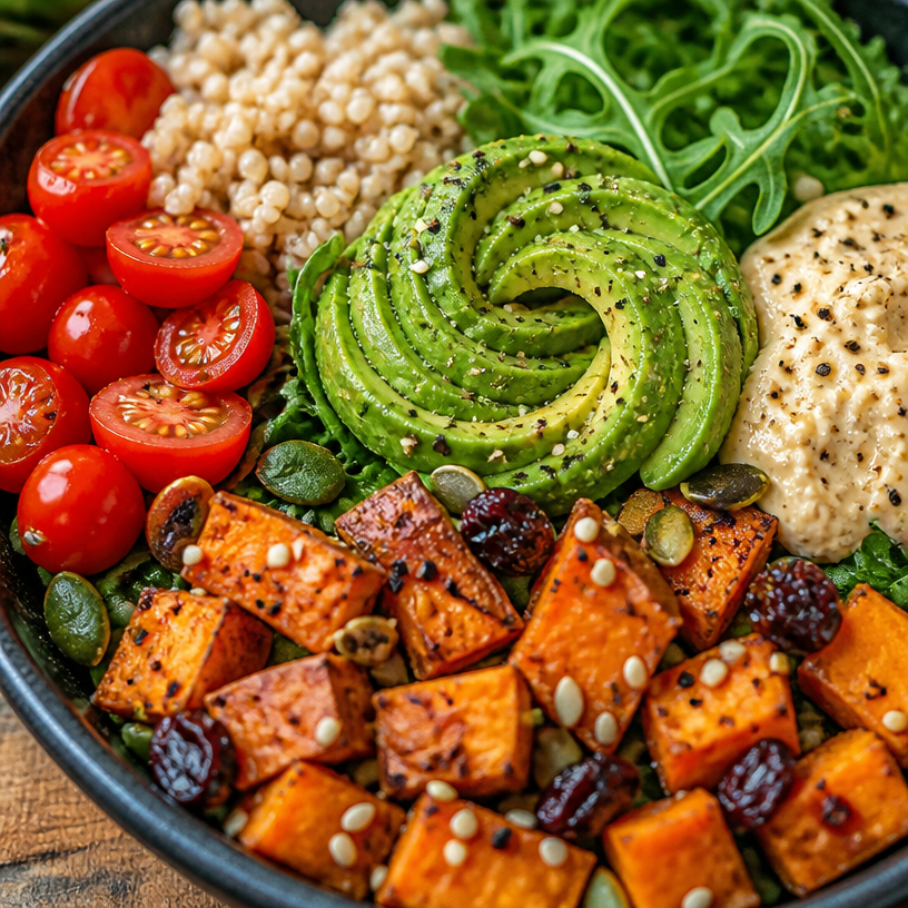 Vegan Sweet Potato Buddha Bowl