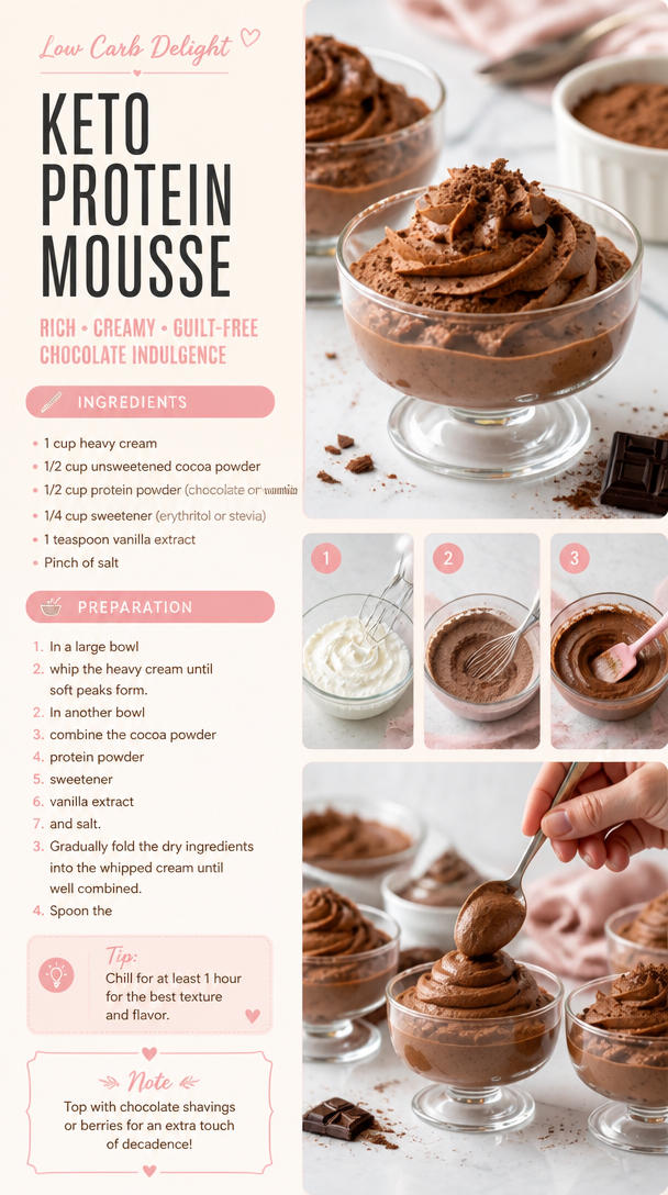 Keto Protein Mousse