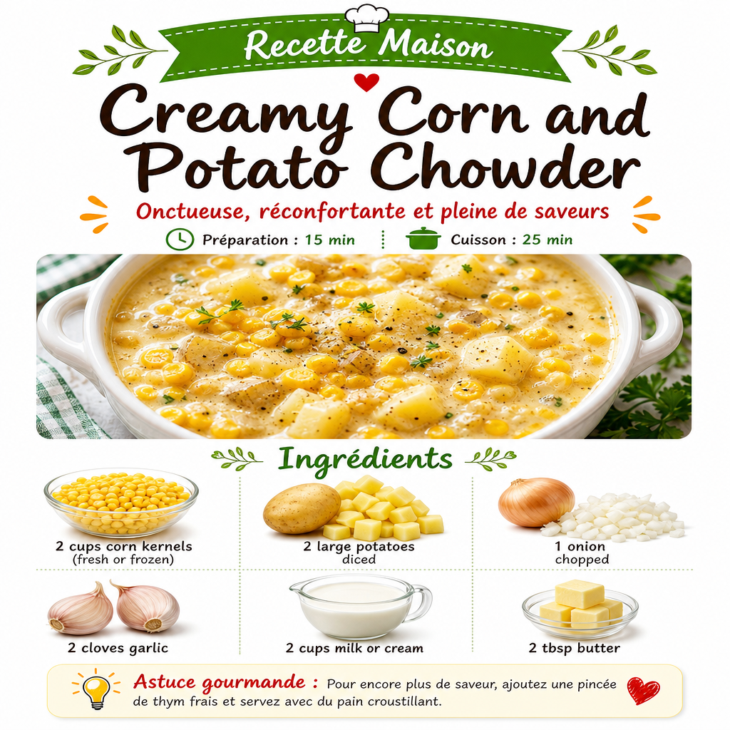 Creamy Corn and Potato Chowder