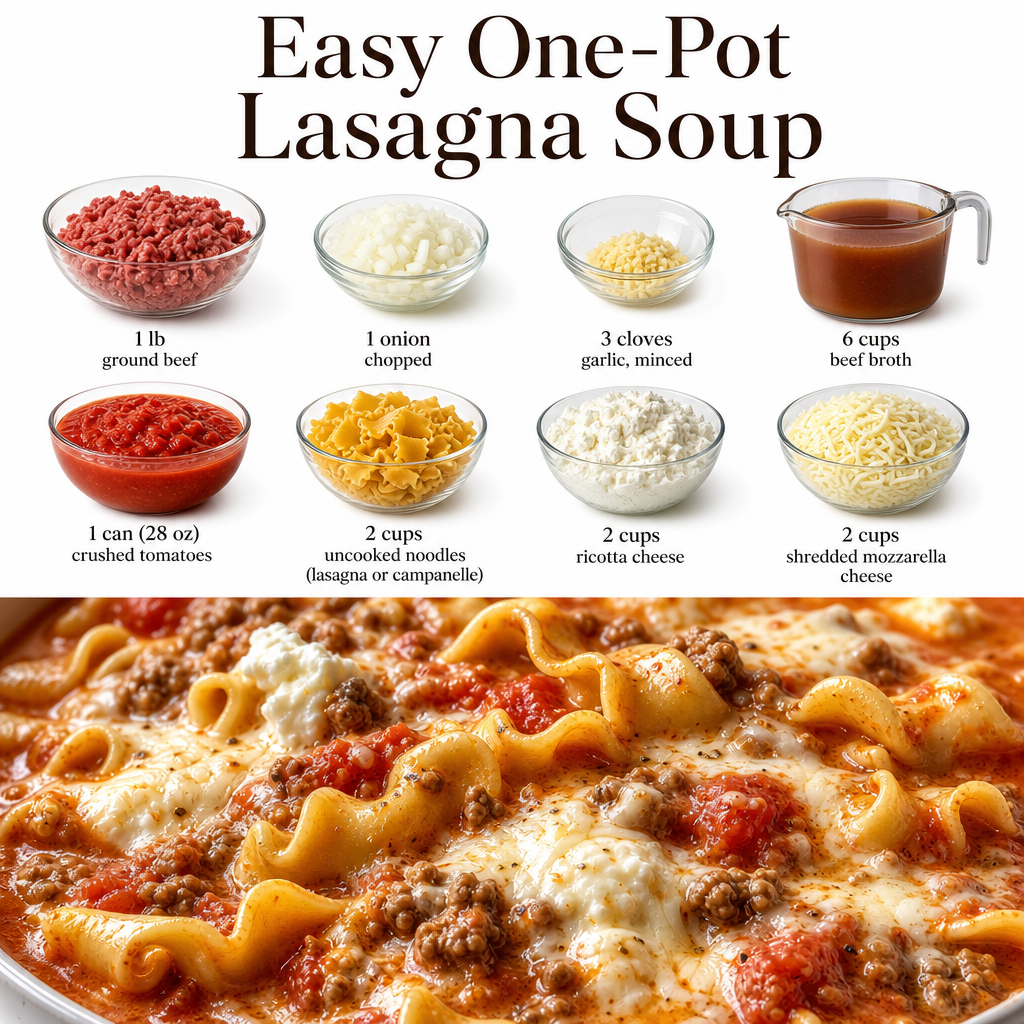 Easy One-Pot Lasagna Soup - High-Fiber Comfort 2 Easy One-Pot Lasagna Soup - High-Fiber Comfort
