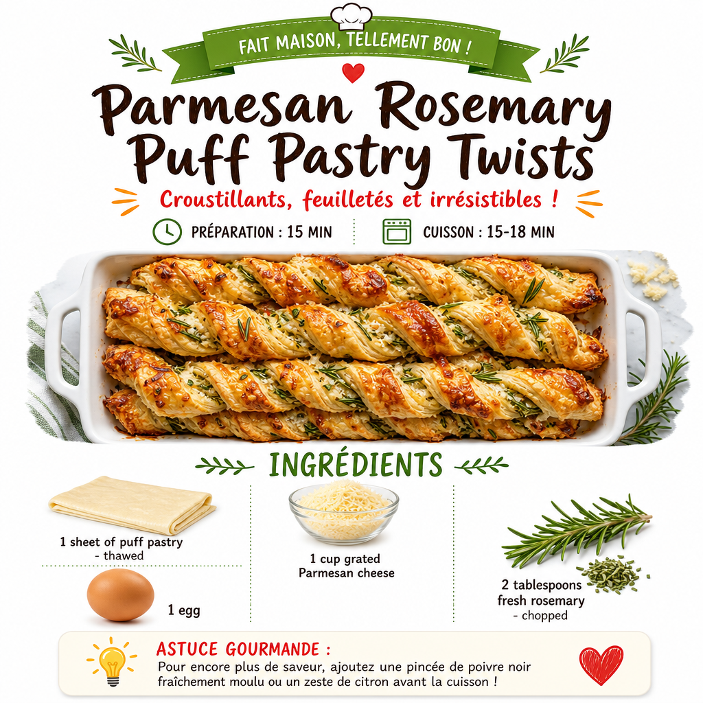 Easy Parmesan Rosemary Puff Pastry Twists 2 Easy Parmesan Rosemary Puff Pastry Twists