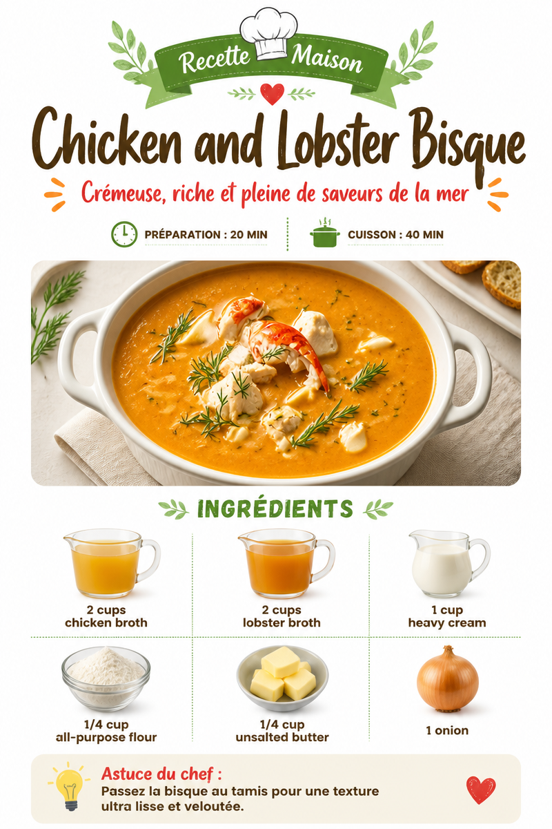 Chicken and Lobster Bisque