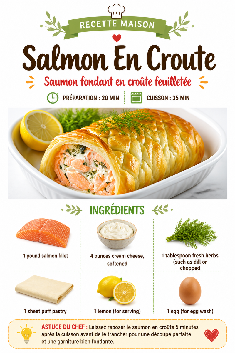 Salmon in Pastry