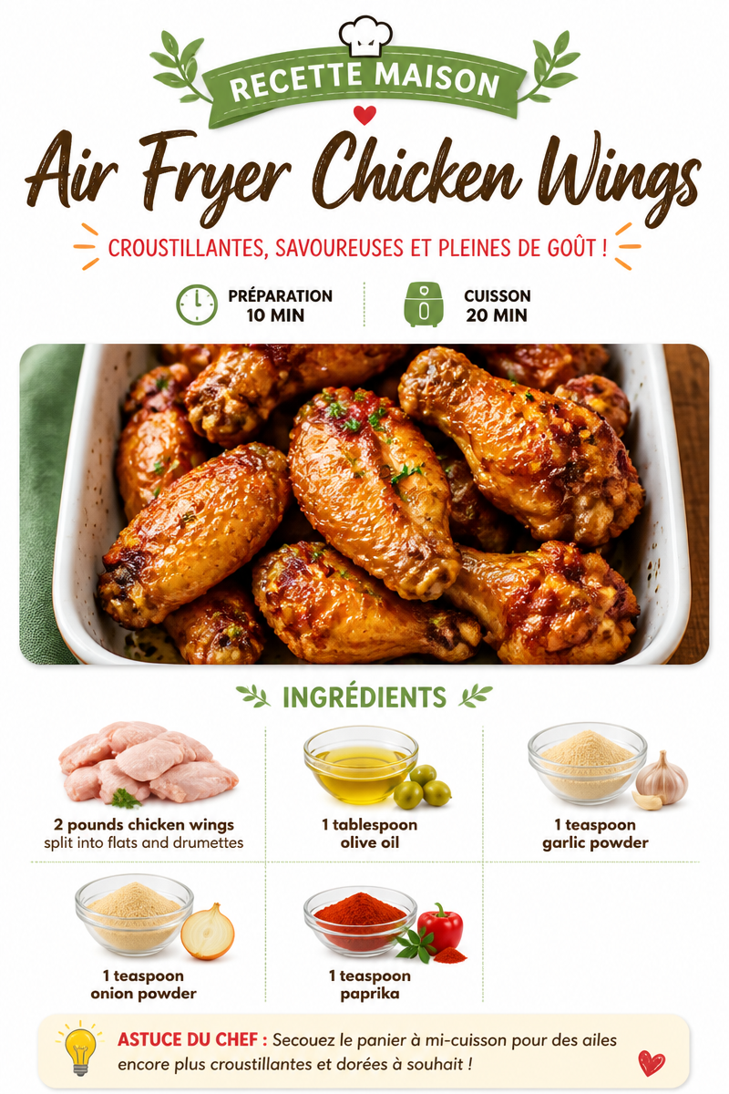 Air Fryer Chicken Wings