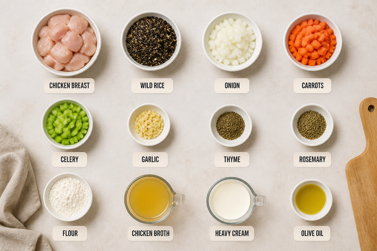 Creamy Chicken and Wild Rice Soup