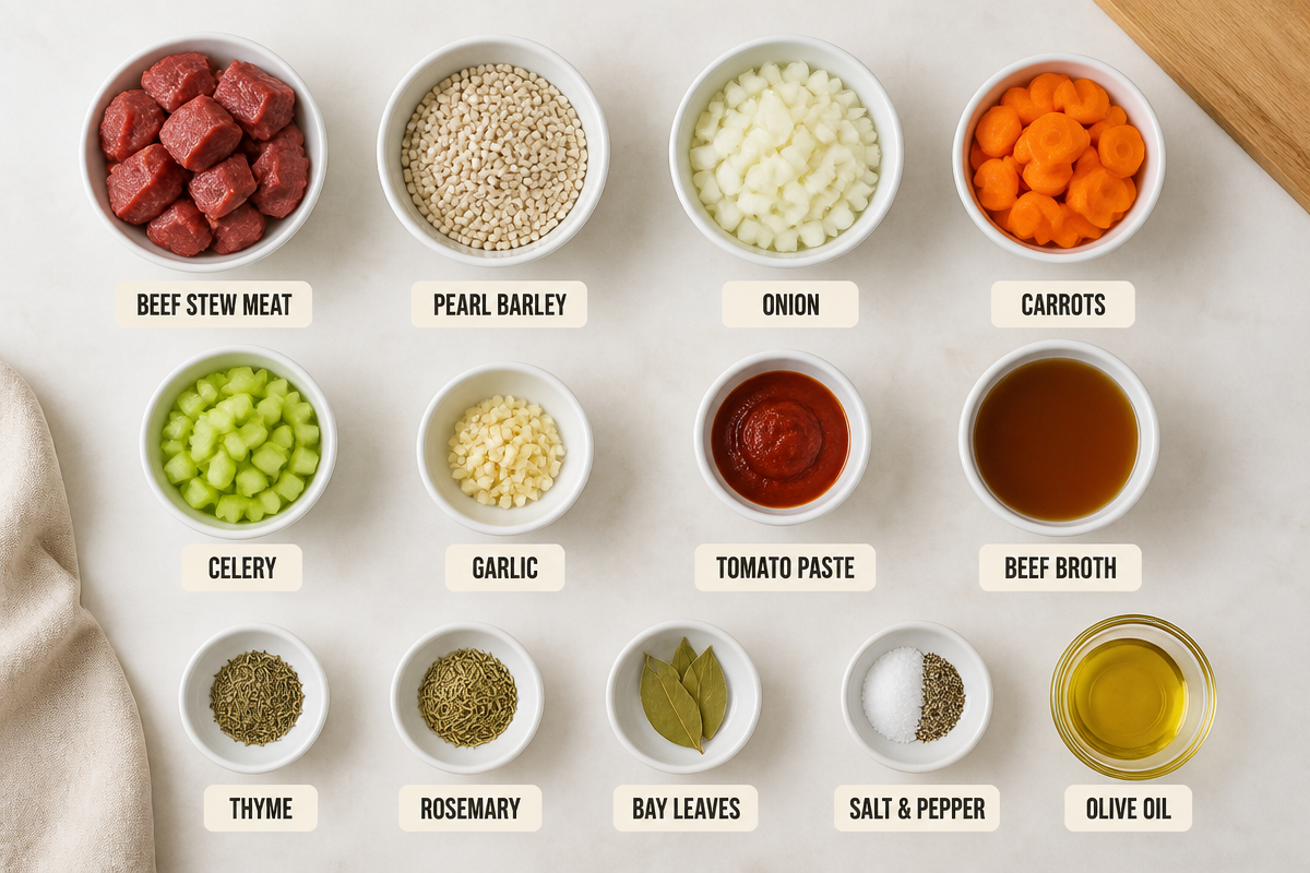 Beef and Barley Stew
