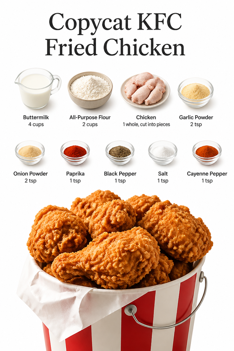 Copycat KFC Fried Chicken