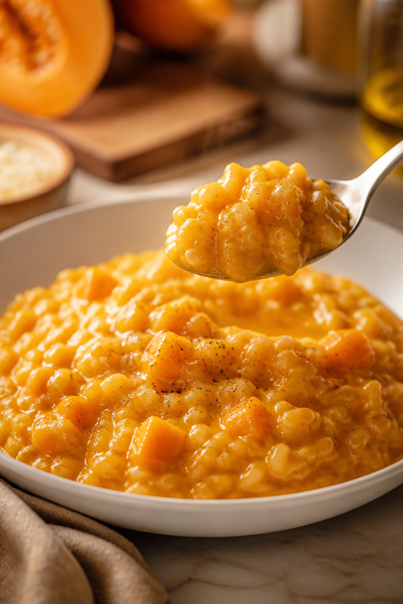 Creamy Pumpkin Risotto Recipe