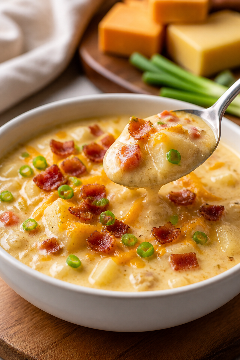 Creamy Loaded Potato Soup