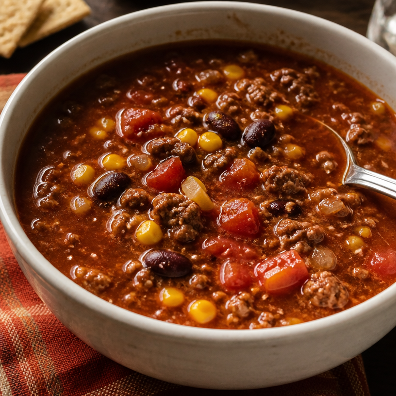 Beef Taco Soup