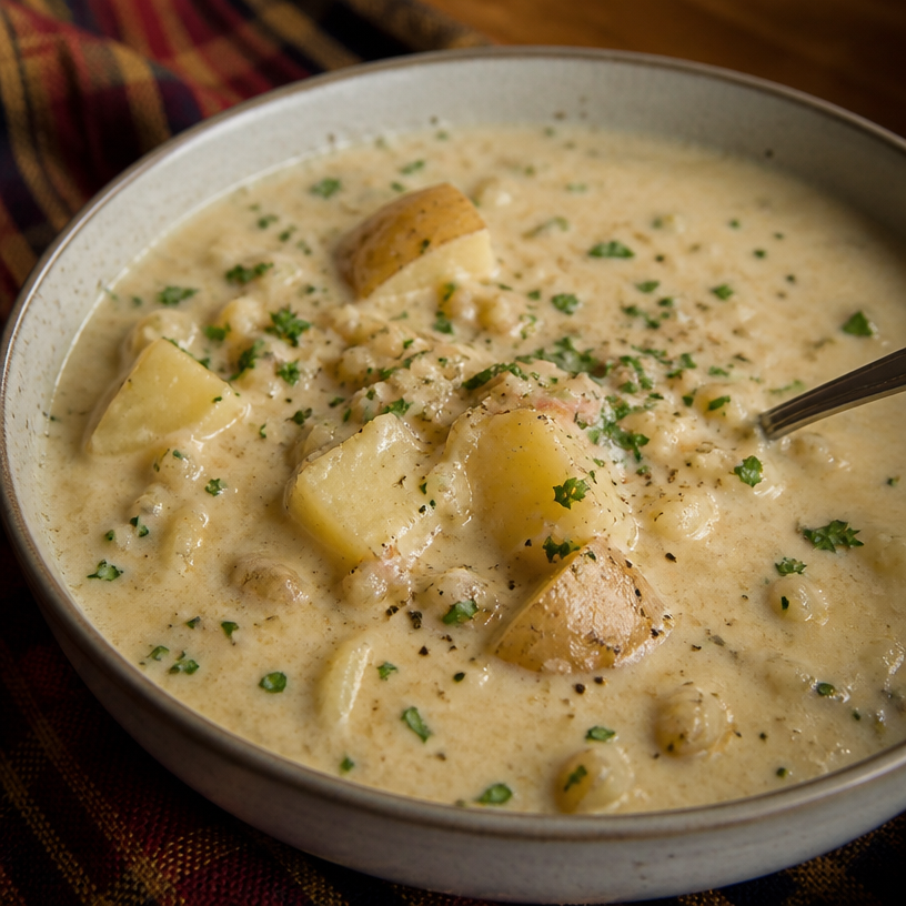 Creamy Slow Cooker Potato Soup
