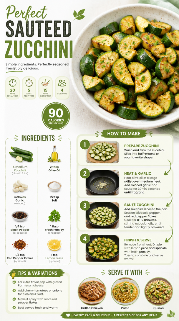 Perfect Sautéed Zucchini Recipe | Seasoned Zucchini, Boiled Zucchini Recipes, Pan of Sliced Zucchini