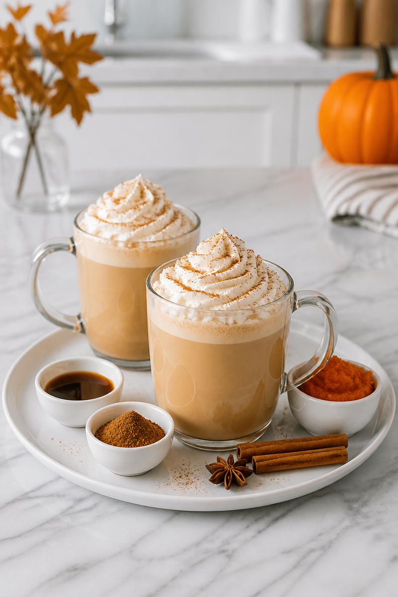 Homemade Pumpkin Spice Latte Recipe