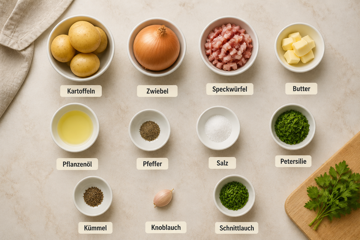 Bratkartoffeln (Pfannenkartoffeln)