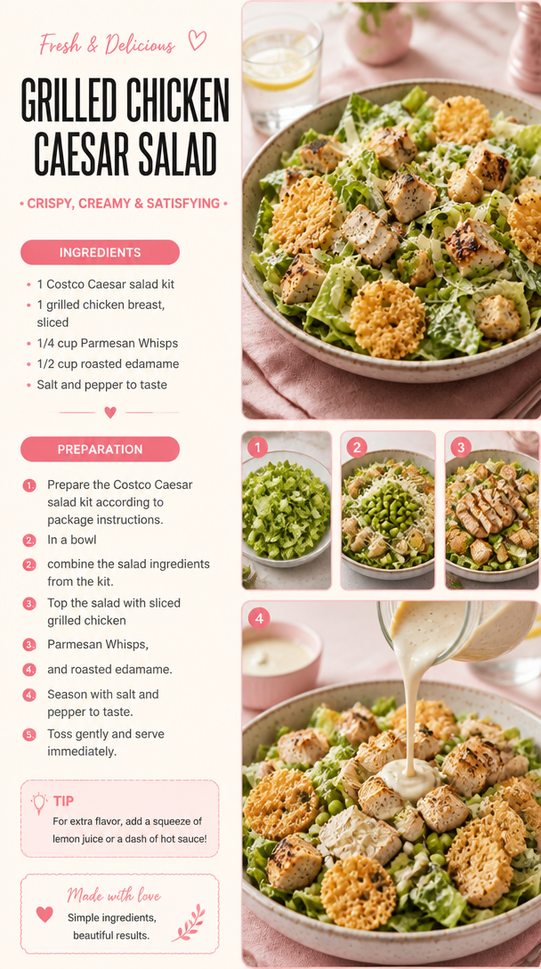 Grilled Chicken Caesar Salad