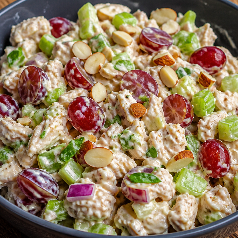 Chicken Salad with Grapes and Greek Yogurt
