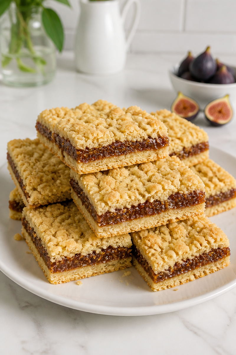 Homemade Fig Newton Cookie Bar