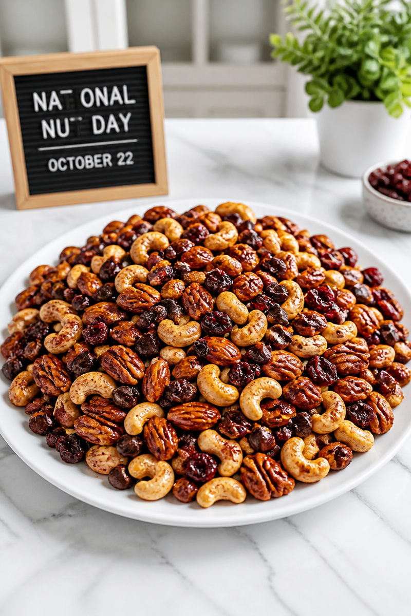 National Nut Day Spiced Trail Mix