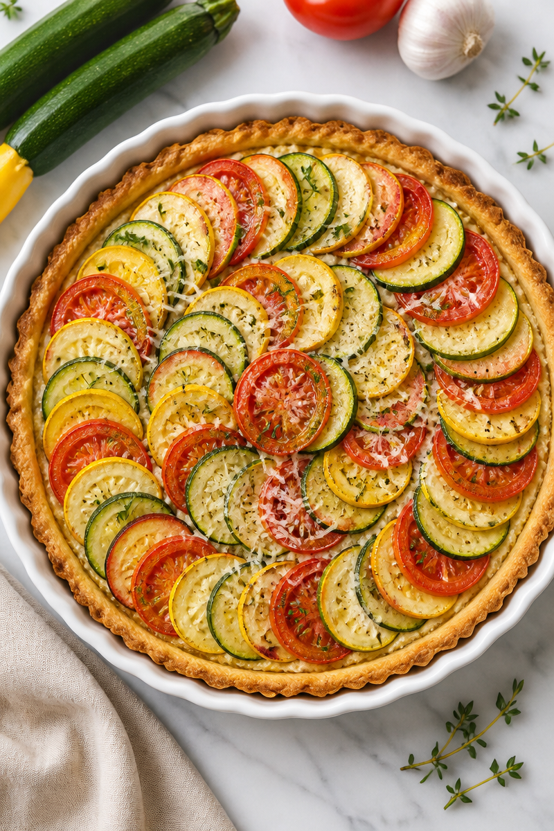 National Farmers Day Vegetable Tart