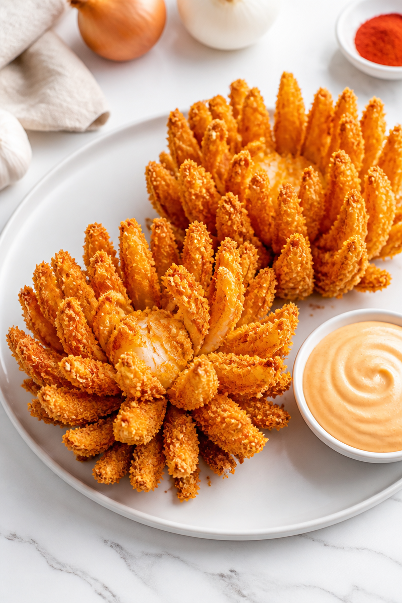Crispy Baked Bloomin Onion Petal