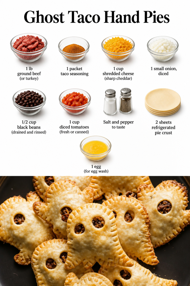 Ghost Taco Hand Pies
