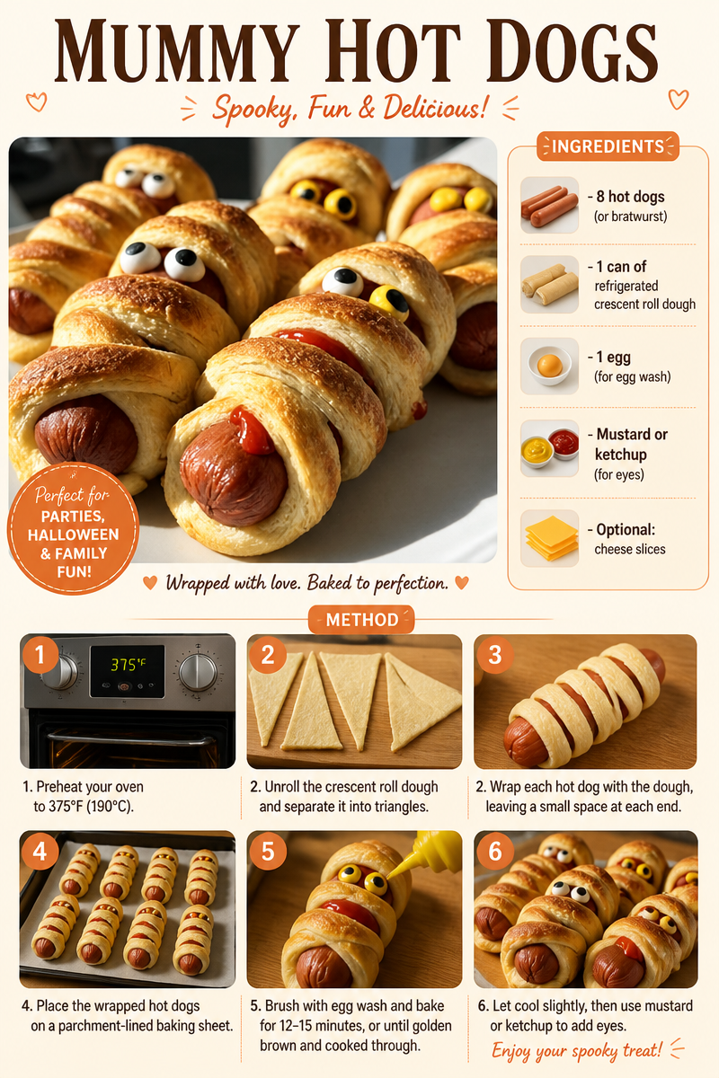 Mummy Hot Dogs
