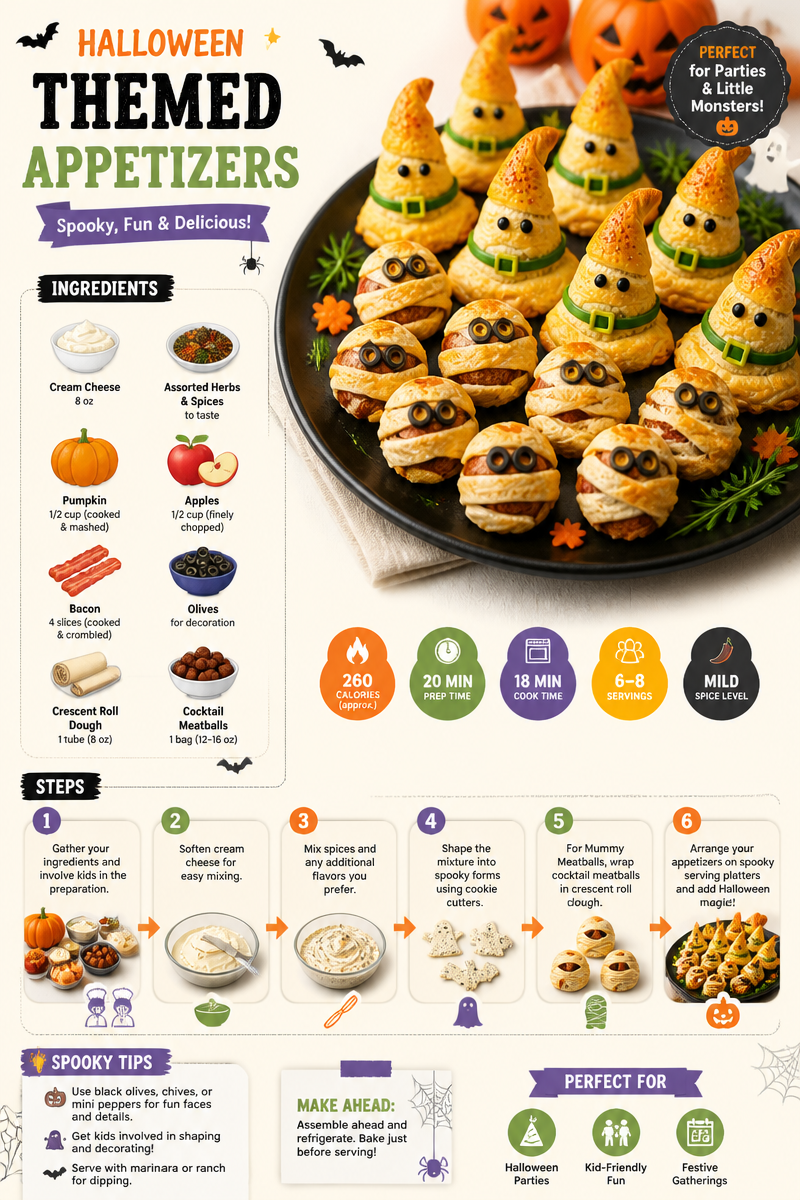 Halloween Themed Appetizers