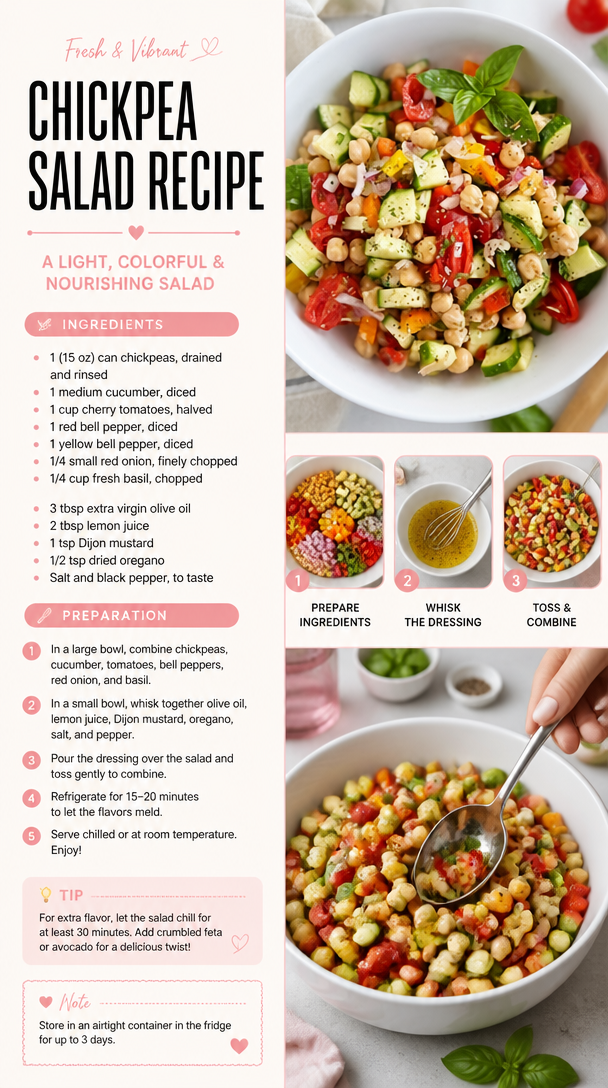 Chickpea Salad Recipe