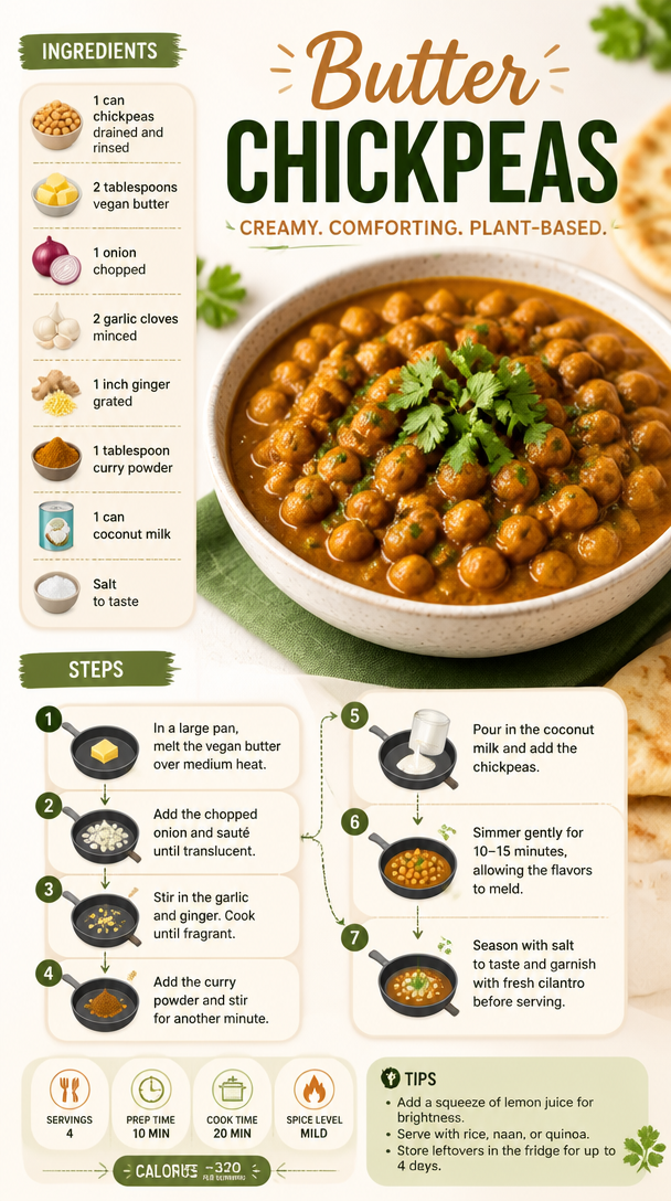 Butter Chickpeas