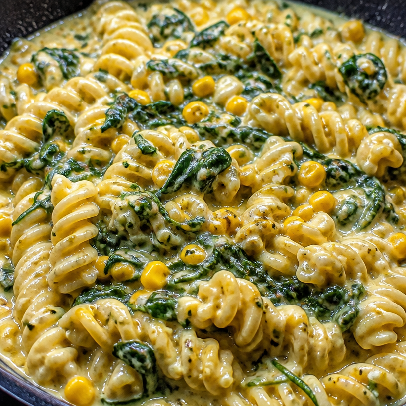 Instant Pot Creamy Spinach Pasta