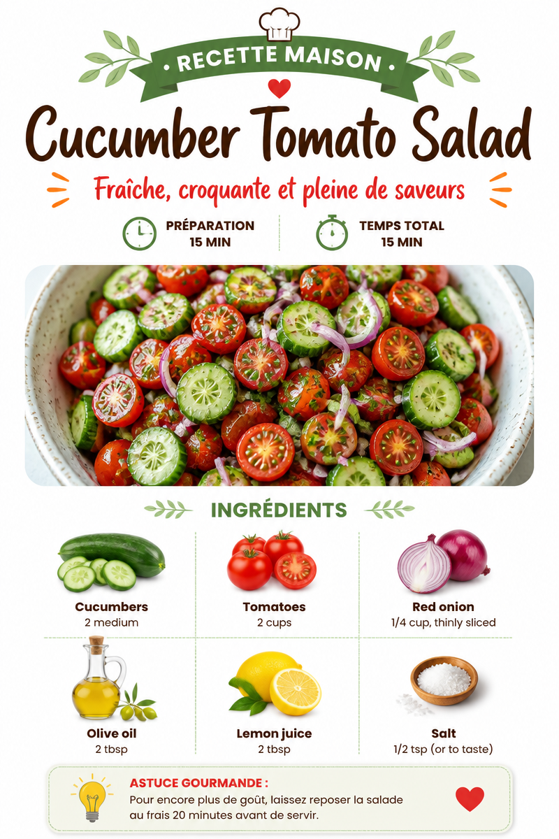 Cucumber Tomato Salad