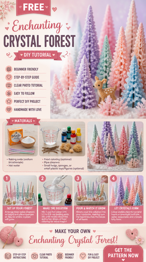 Enchanting Crystal Forest