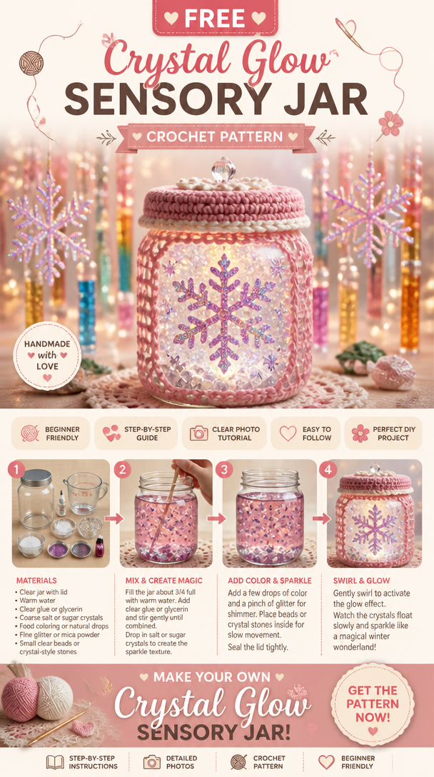 Crystal Glow Sensory Jar