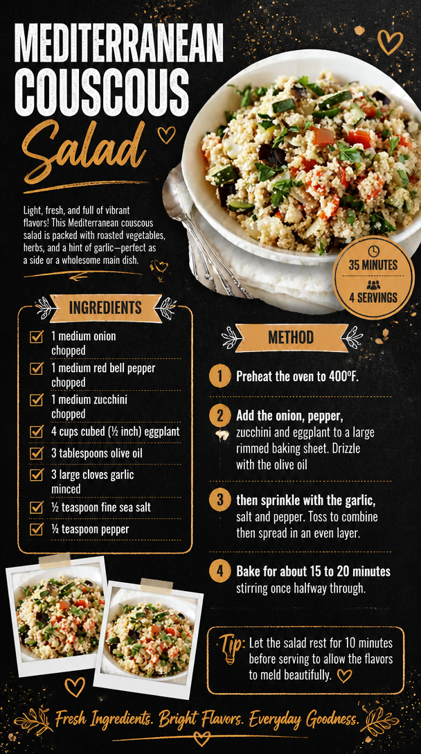 Mediterranean Couscous Salad