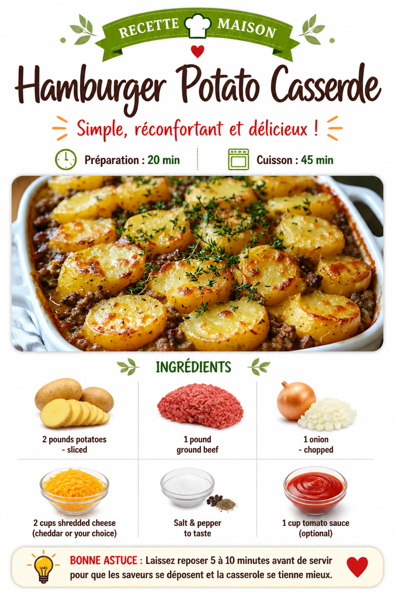 Hamburger Potato Casserole