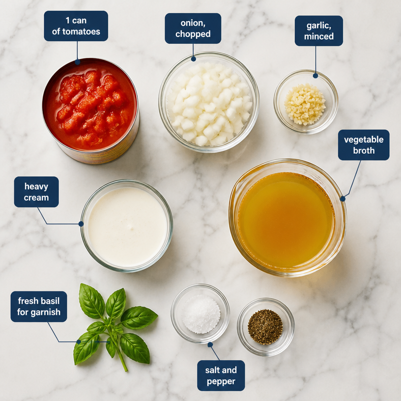Homemade Creamy Tomato Soup