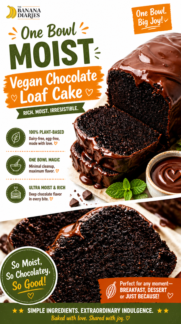Vegan Chocolate Loaf Cake