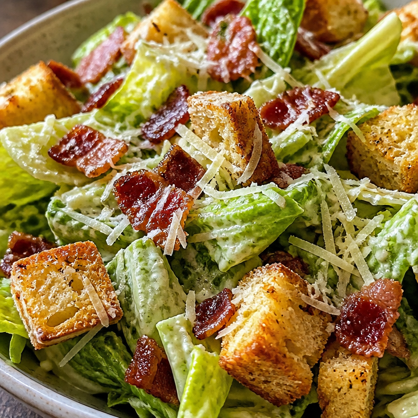 Greek Yogurt Caesar Salad