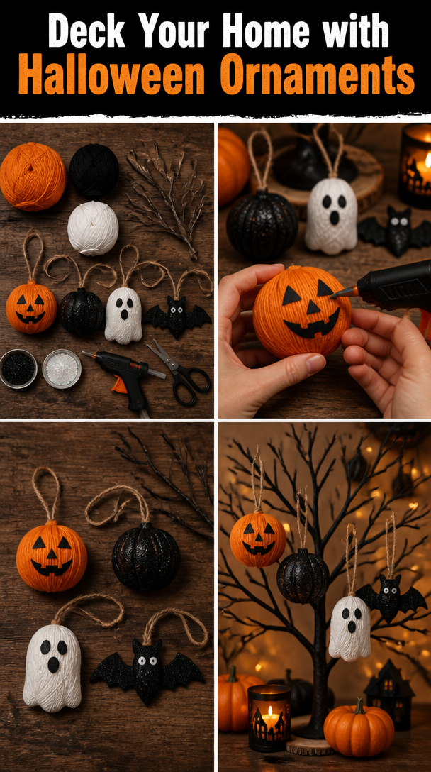 Halloween Ornaments 🎃👻
Decorating with Halloween ornaments is a fun way to bring spooky cheer into your home, whether you’re hanging them on a seasonal “Halloween tree,” adding them to garlands, or...